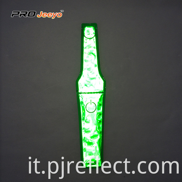 High Visibility Warning Pvc Green Magnetic Clipcj Ccj004